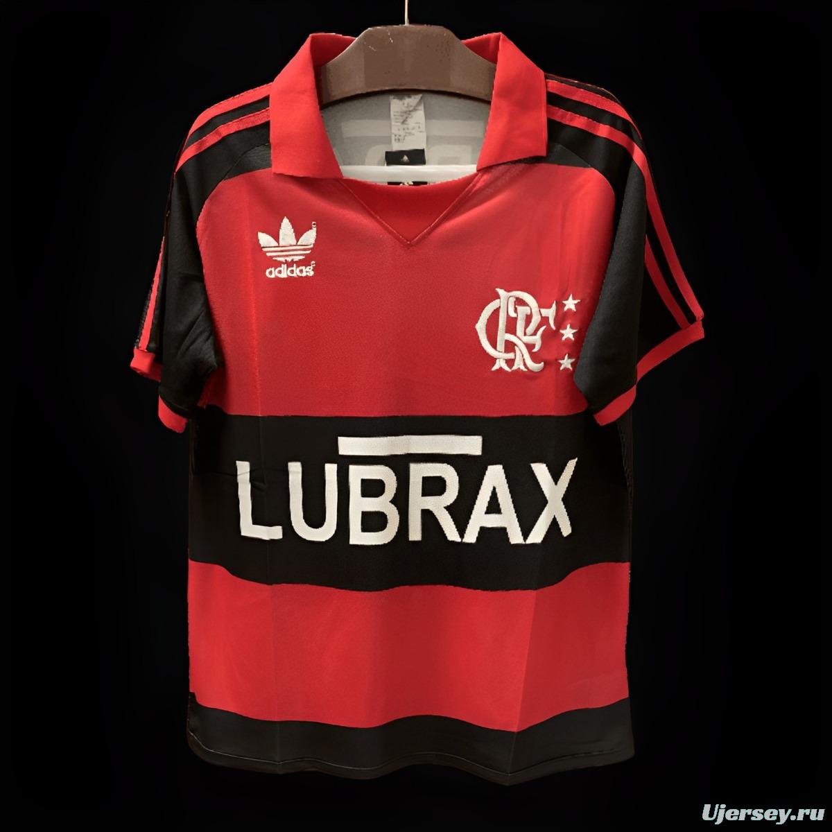 Retro 85/86 Flamengo Home Jersey