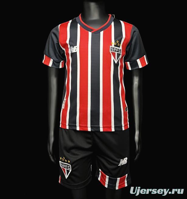 24/25 Kids Sao Paulo Away Jersey