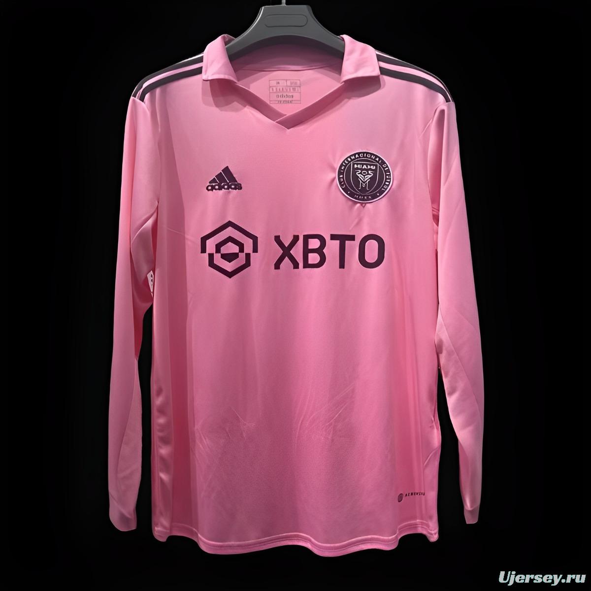 23/24 Inter Miami Home Long Sleeve Jersey