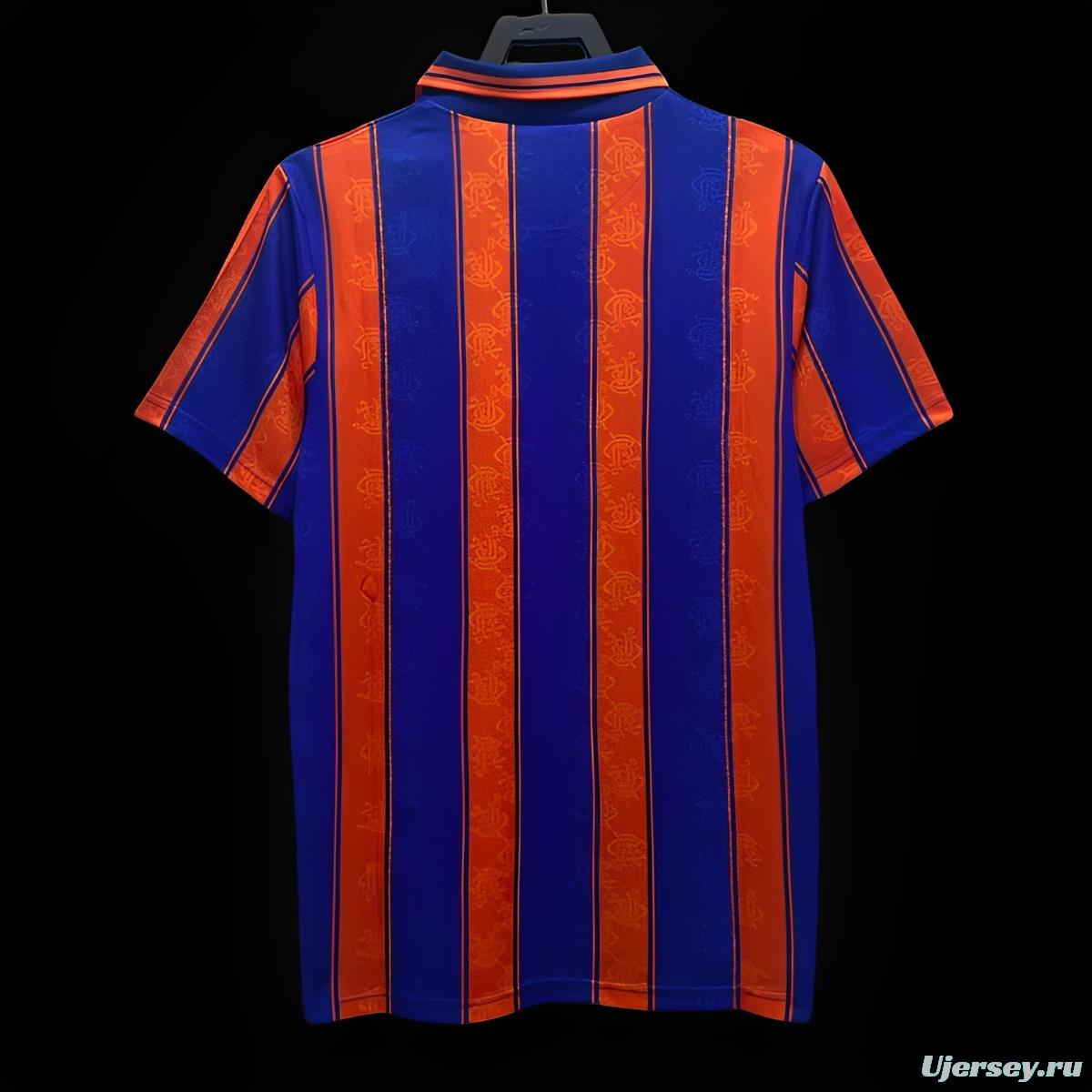 Retro 93-94 Rangers Away Soccer Jersey