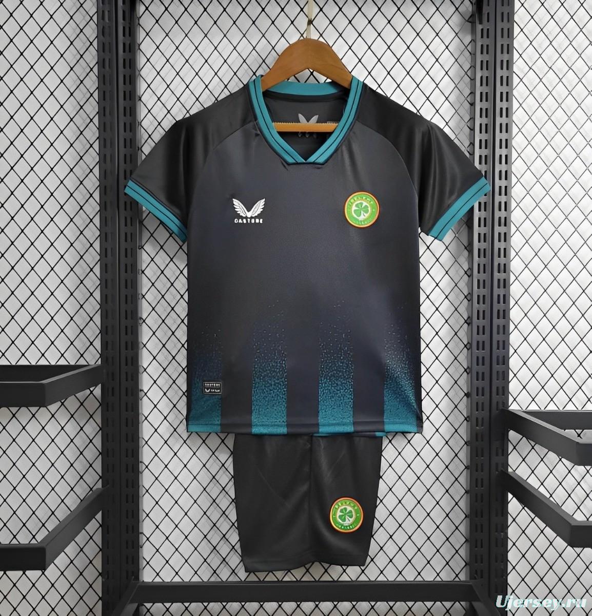 2023 Kids Ireland Black Jersey