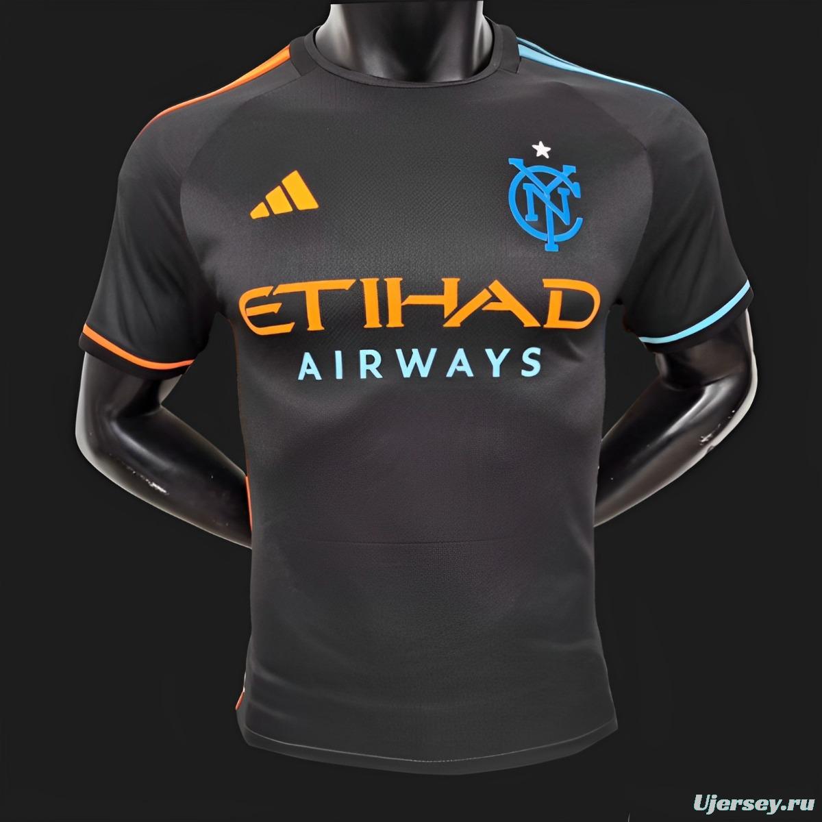 Player Version 24/25 New York City Away Black Jersey