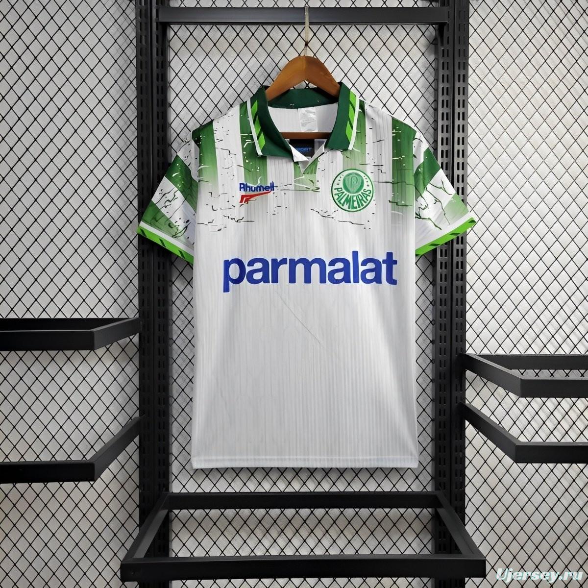 Retro 96/97 Palmeiras Away White Jersey