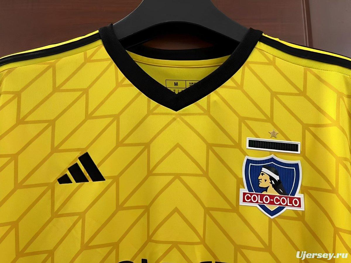 24/25 COLO COLO Yellow Goalkeeper Jersey