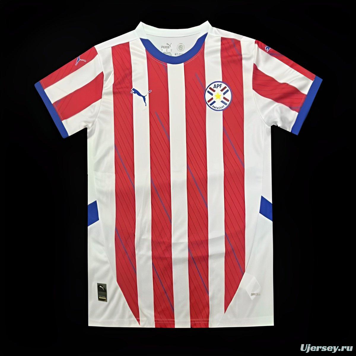 2024 Paraguay Home Jersey