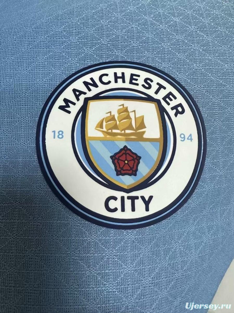 Player Version 24/25 Manchester City Home Jersey