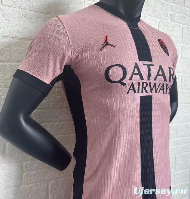 Player Version 24/25 PSG Third Pink Jersey