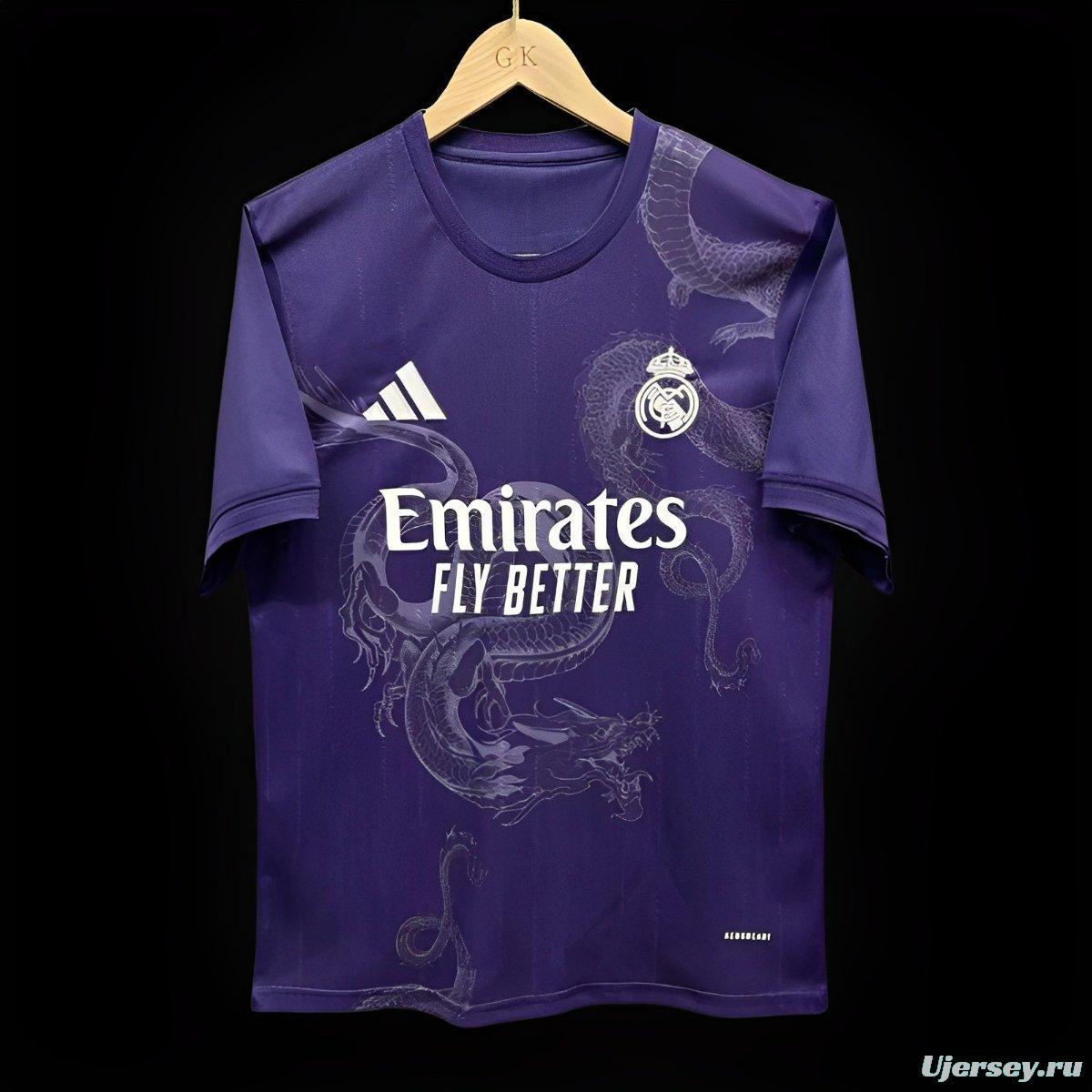 23/24 Real Madrid Purple Dragon Jersey