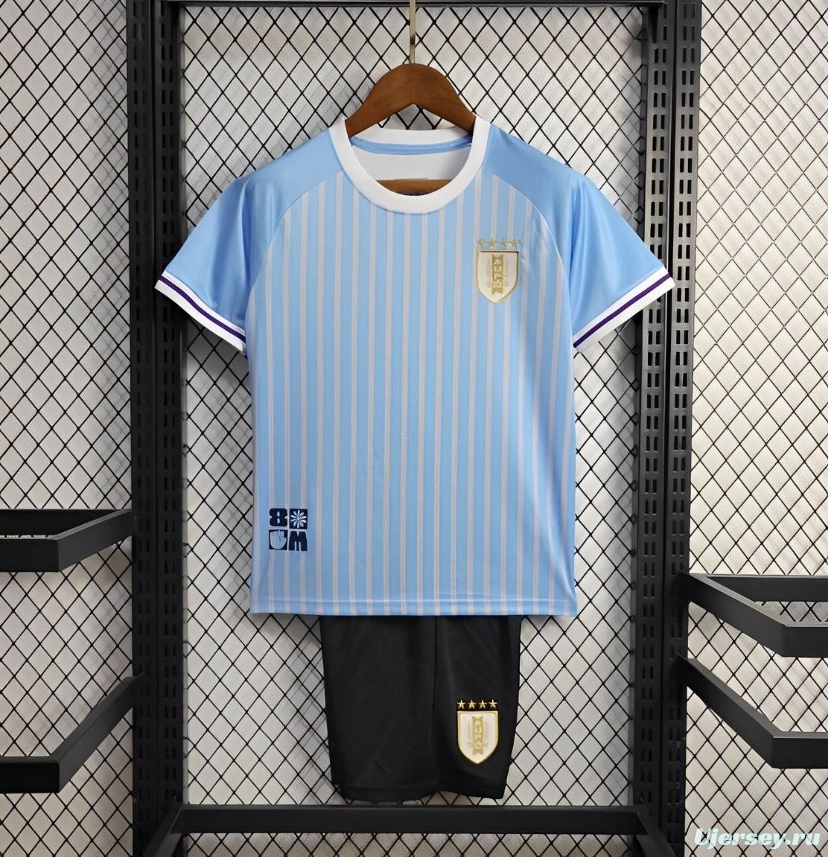 2024 KIDS Uruguay Home Jersey