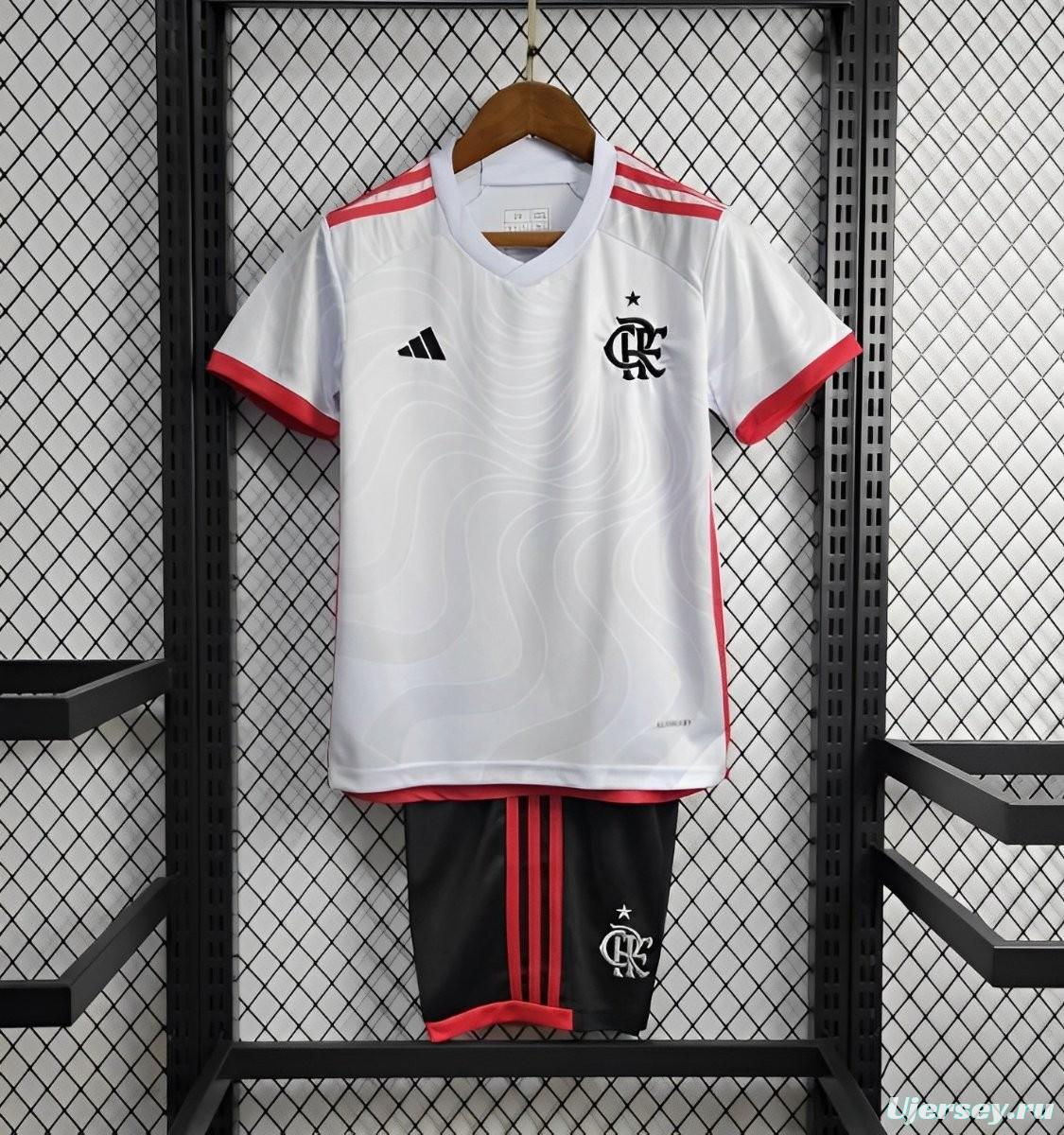 24/25 Kids Flamengo Away Jersey