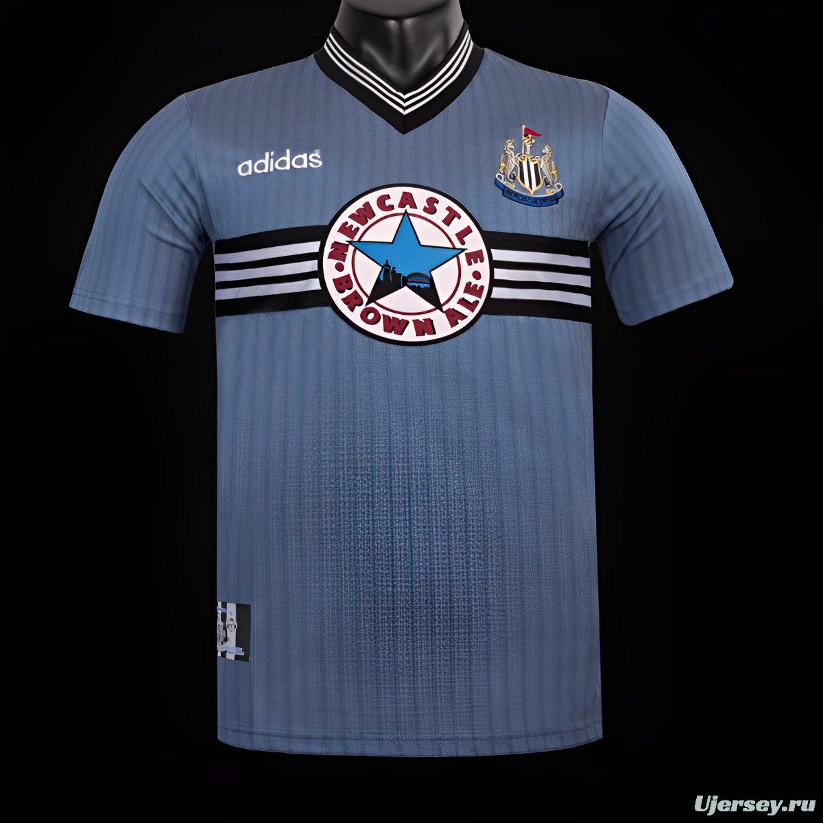 Retro 95/96 Newcastle United Away Grey Jersey