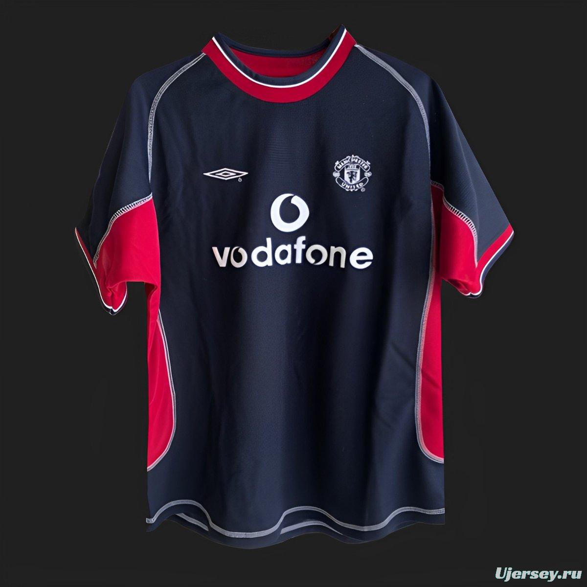 Retro 01/02 Manchester United Third Black Jersey