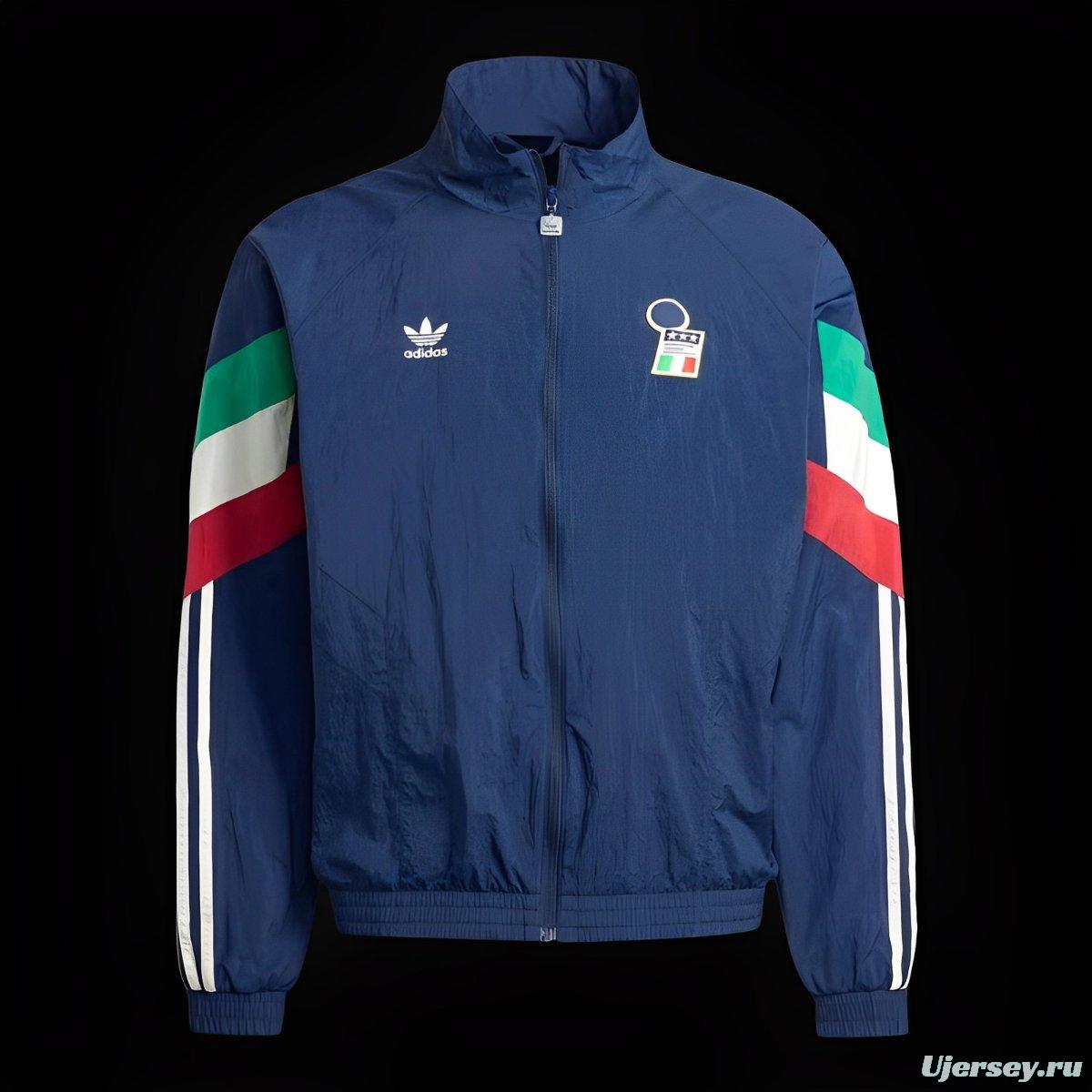 2024 Italy Navy Windbreaker