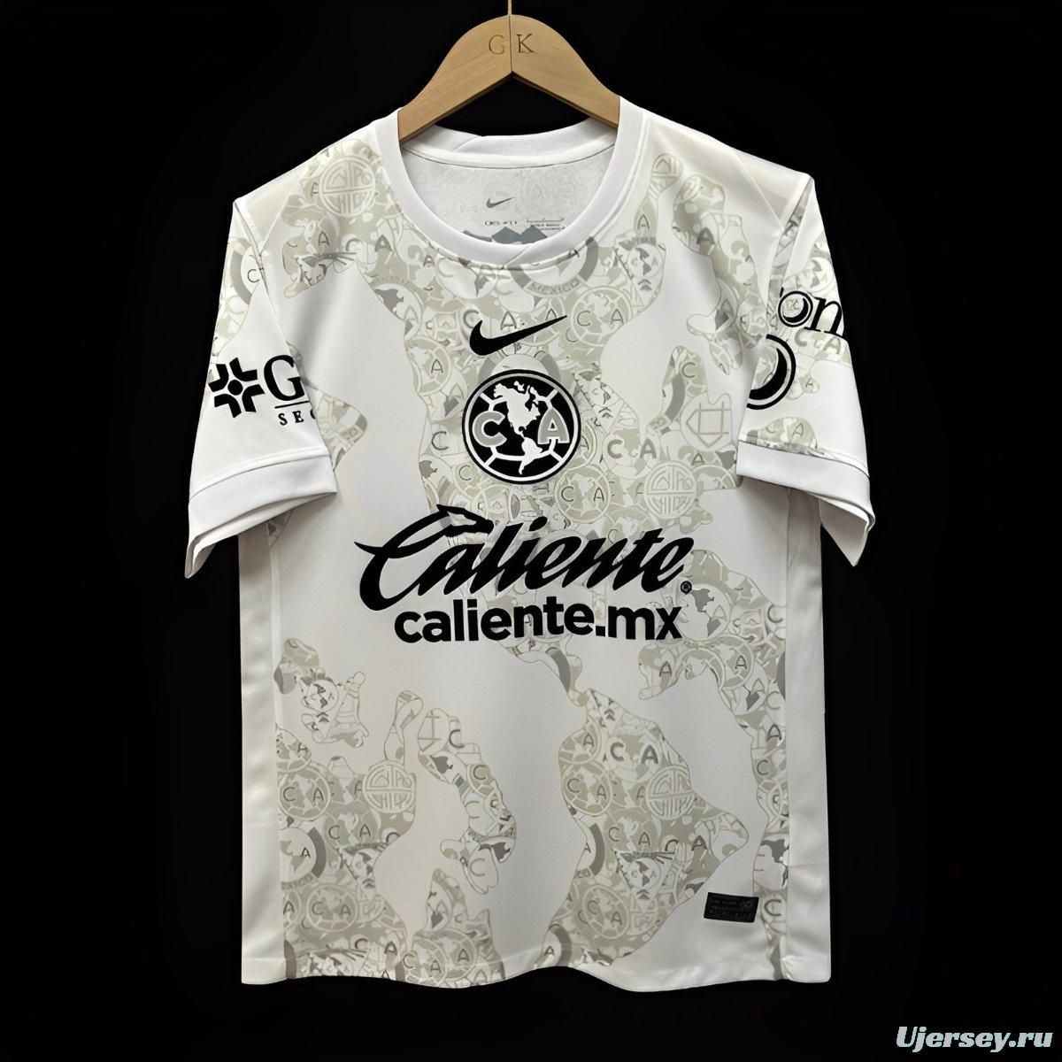 24/25 Club America White Goalkeeper Jersey