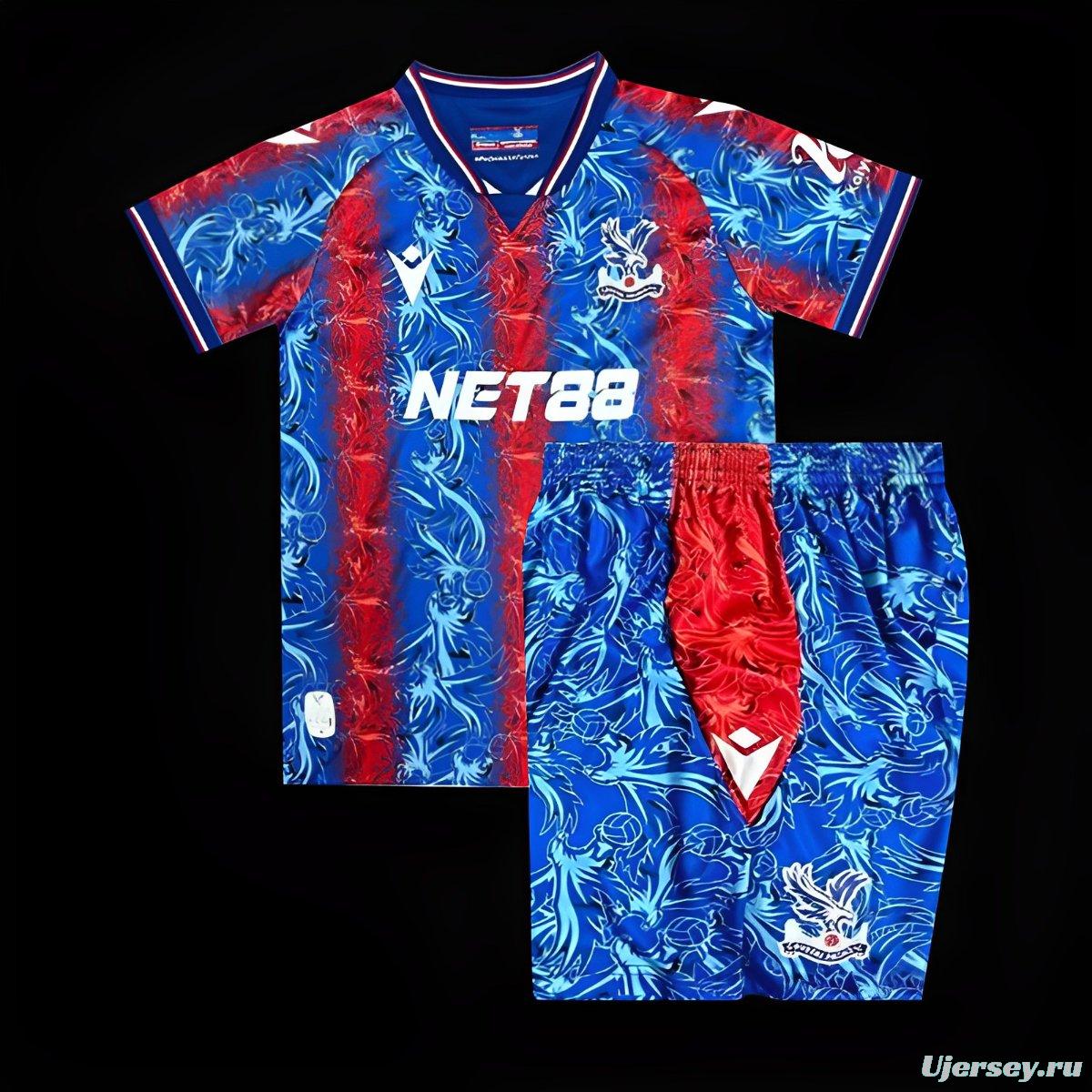 24/25 Kids Crystal Palace Home Jersey