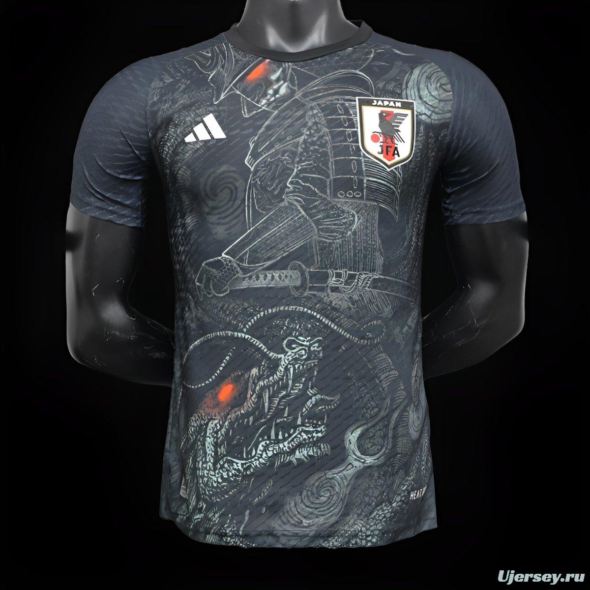 Player Version 2024 Japan Samurai/Dragon Black Concept Jersey