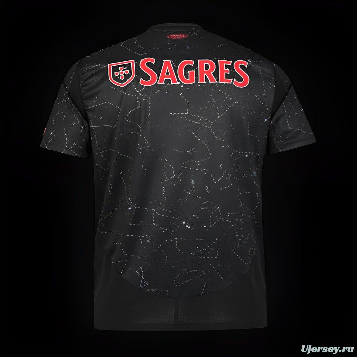 24/25 Benfica Away Black Jersey