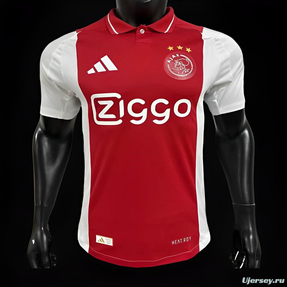 Player Version 24/25 Ajax Home Jersey