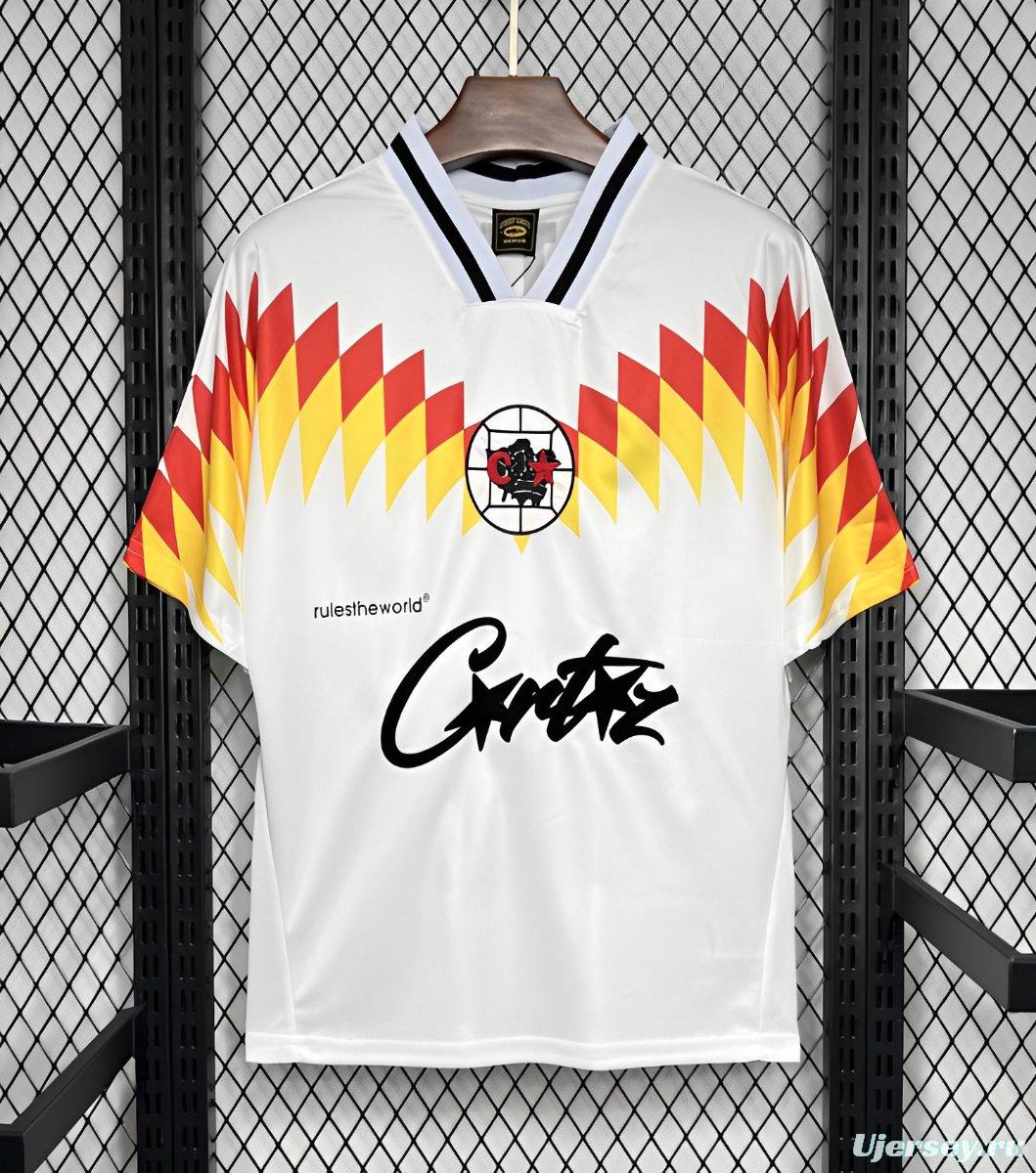 Retro 1995 Club America White Corteiz Jersey