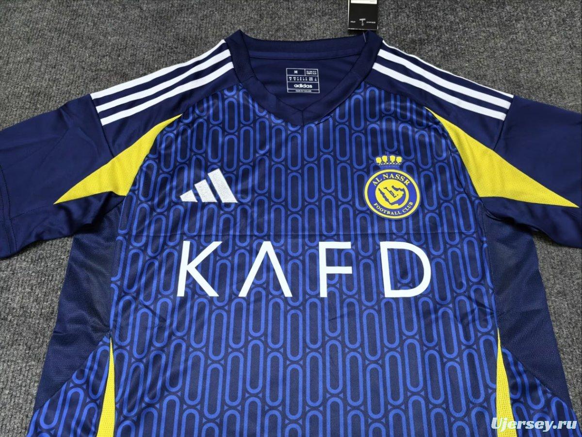 24/25 Al-Nassr Away Black Jersey