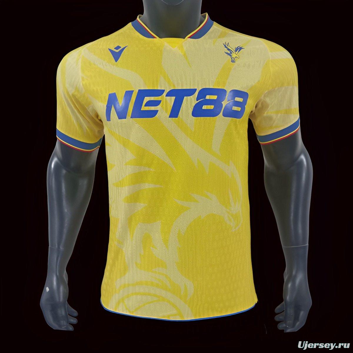 Player Version 24/25 Crystal Palace Away Yellow Jersey