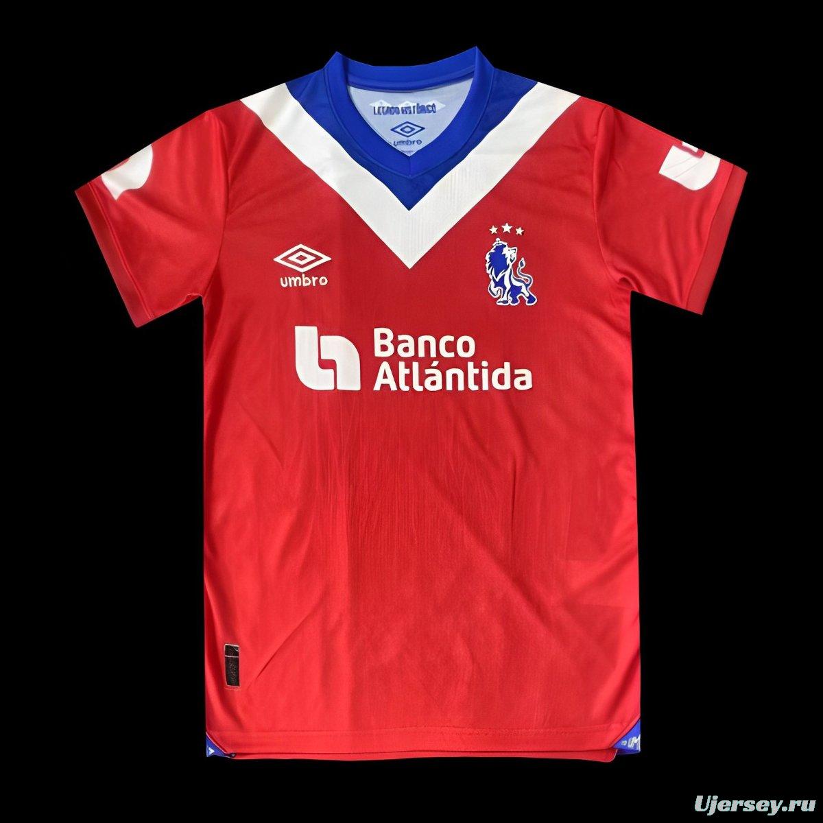 24/25 Honduras Olimpia Away Red Jersey