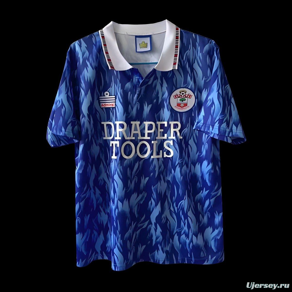 Retro 92/93 Southampton Away Blue Jersey
