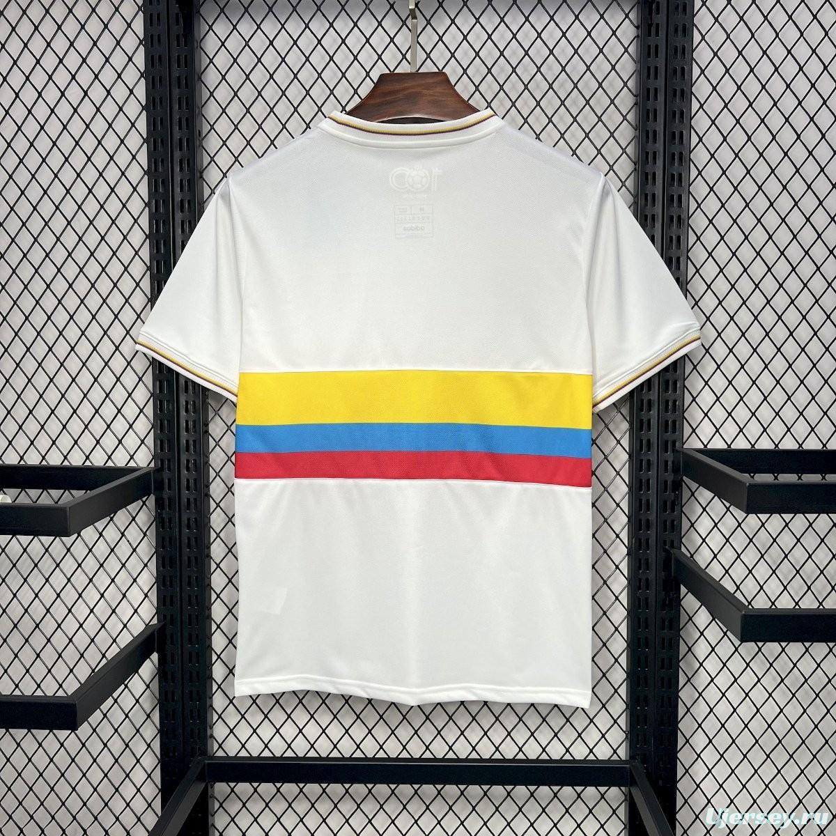 2024 Colombia White 120Th Anniversary Jersey