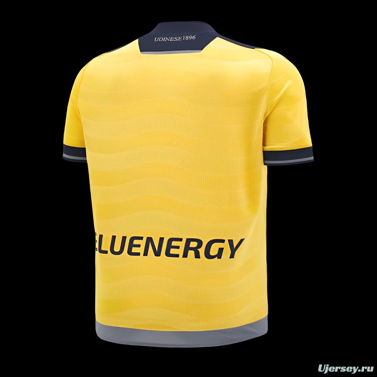 24/25 Udinese Away Yellow Jersey