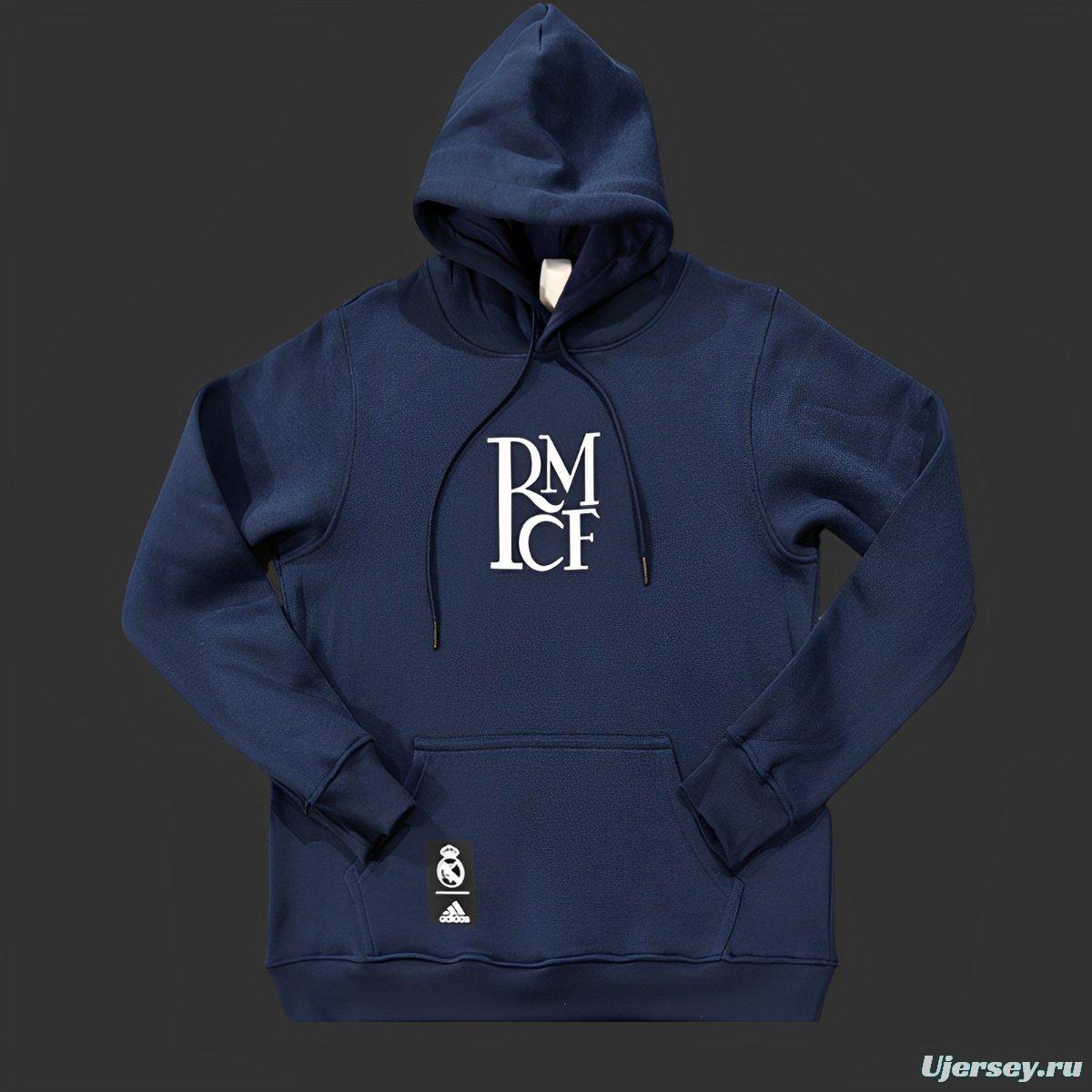 24/25 Real Madrid RMCF Beige/Grey/White/Navy/Black Hoodie