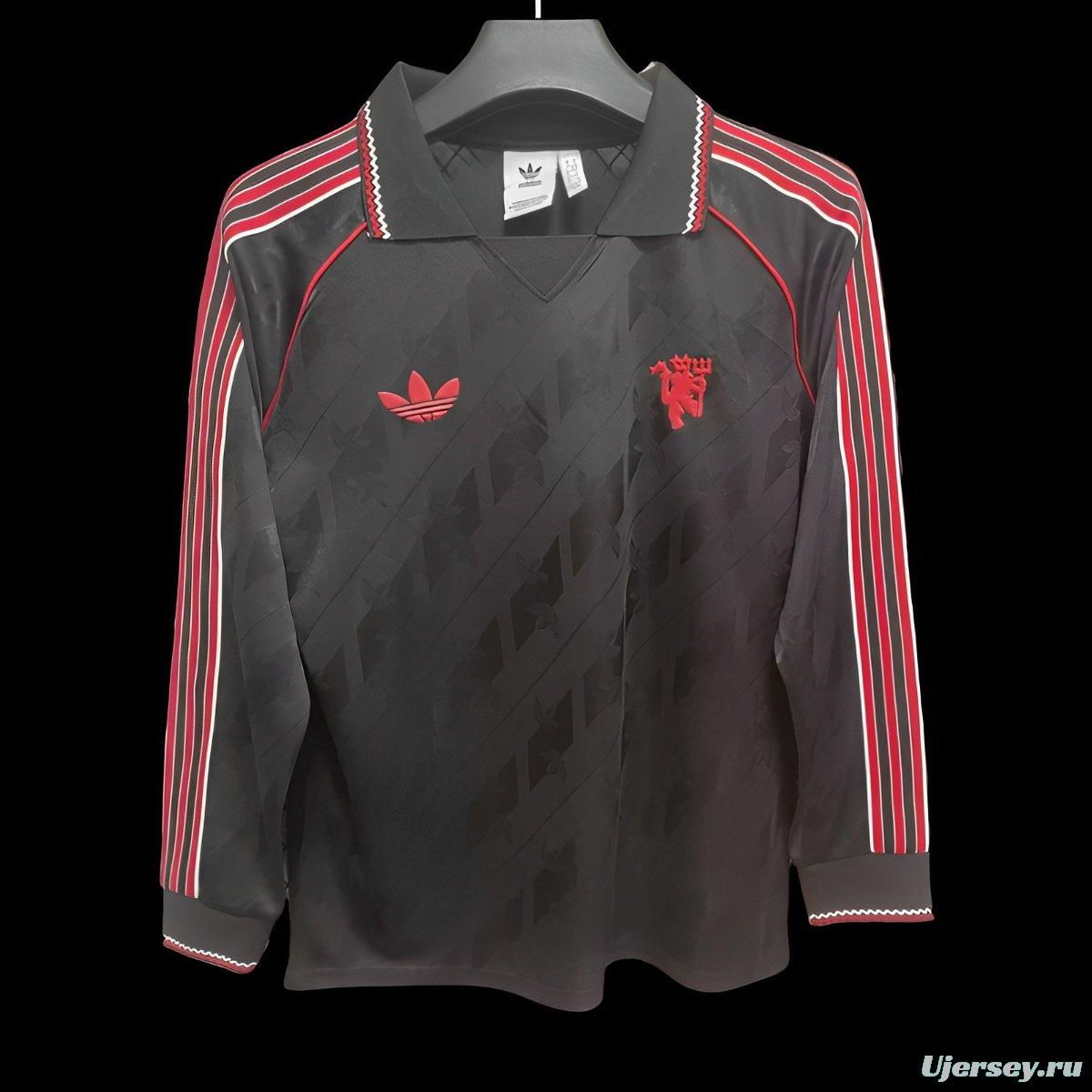 24/25 Manchester United LFSTLR 'Black Red' Jersey