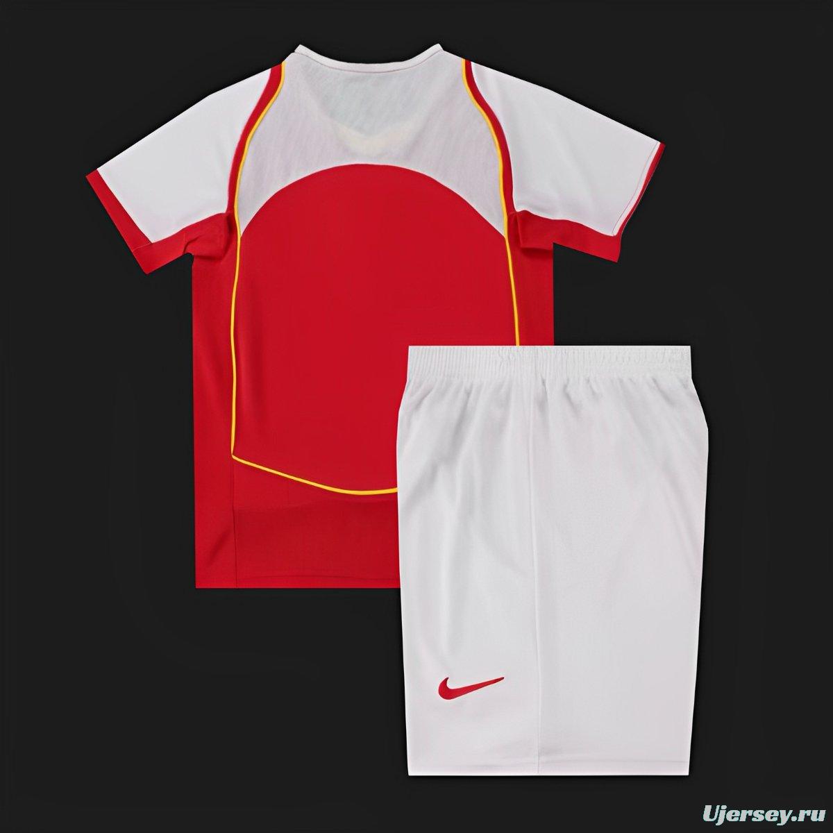 Retro Kids 04/05 Arsenal Home Jersey