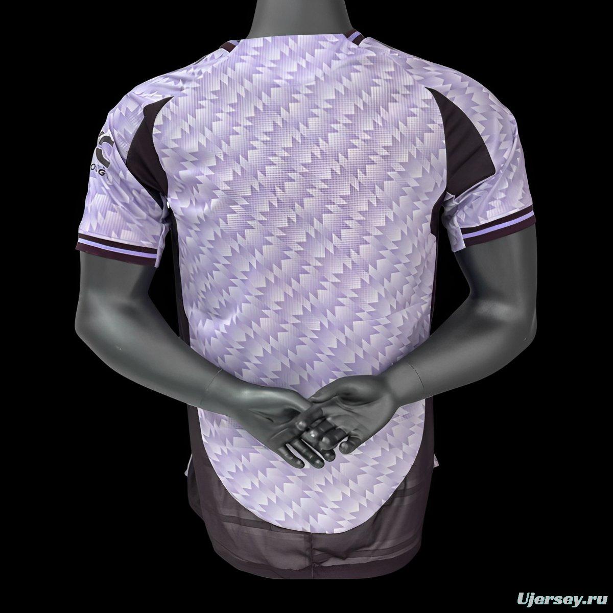 Player Version 25/26 Manchester United Away Purple Jersey