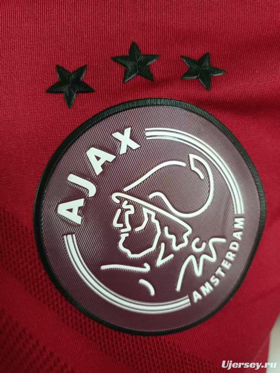 Player Version 24/25 Ajax Red Polo Jersey