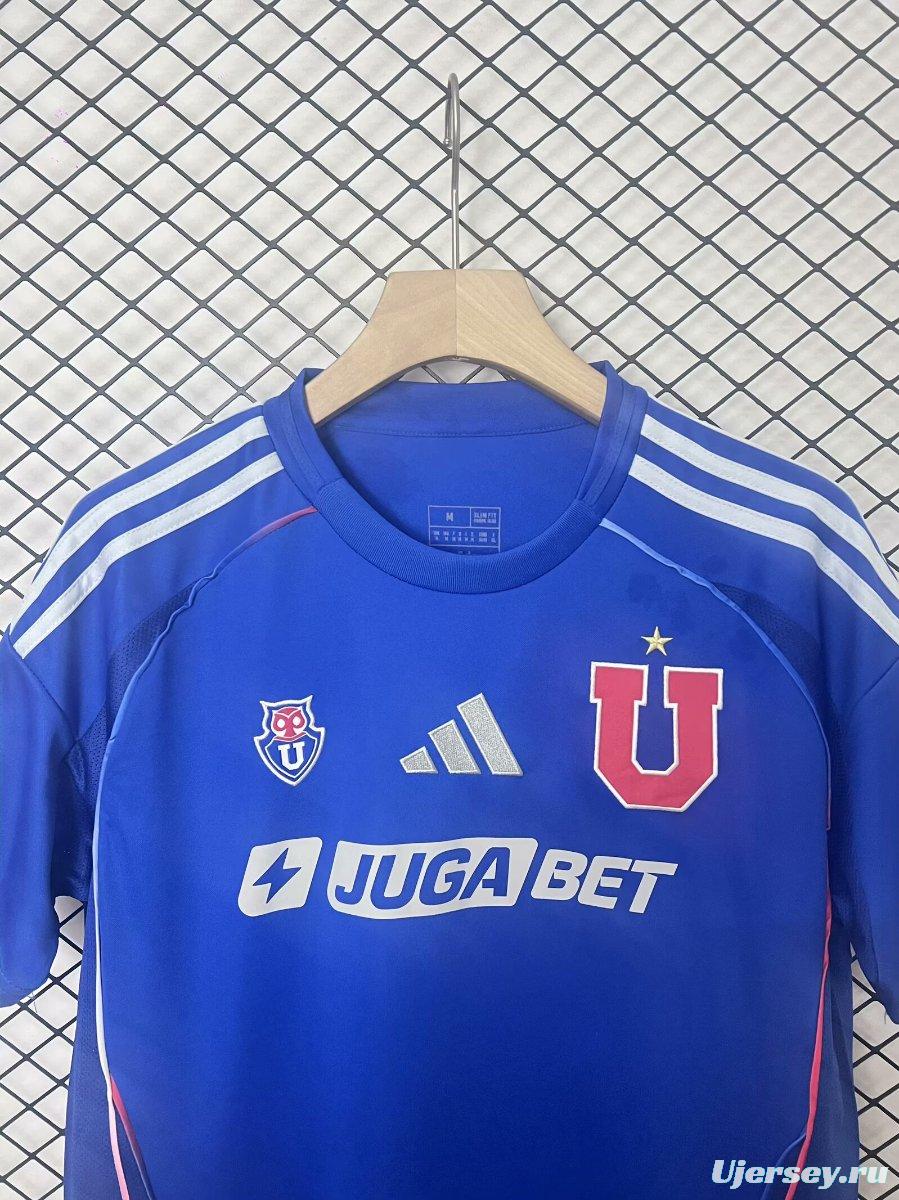 25/26 Club Universidad De Chile Home Jersey