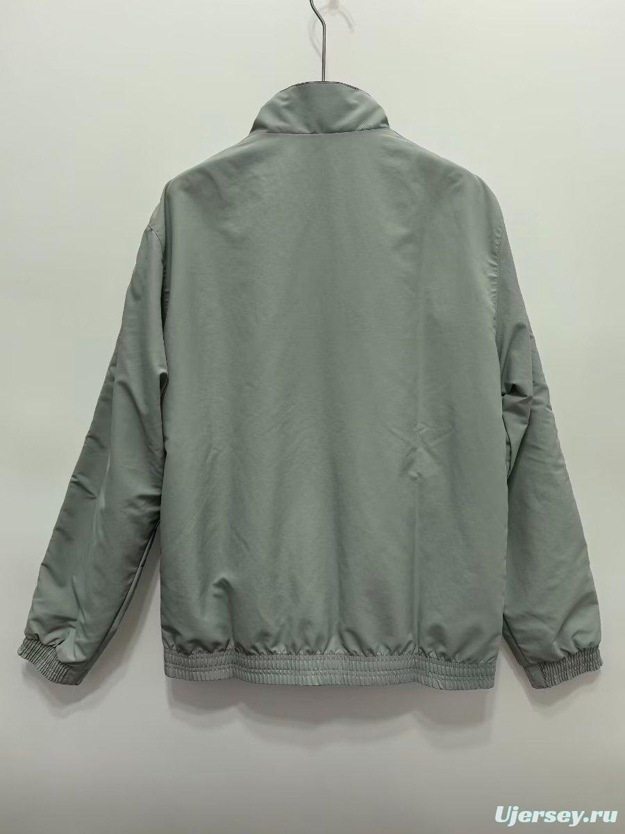 2025 France Blue/Grey Reversible Windbreaker