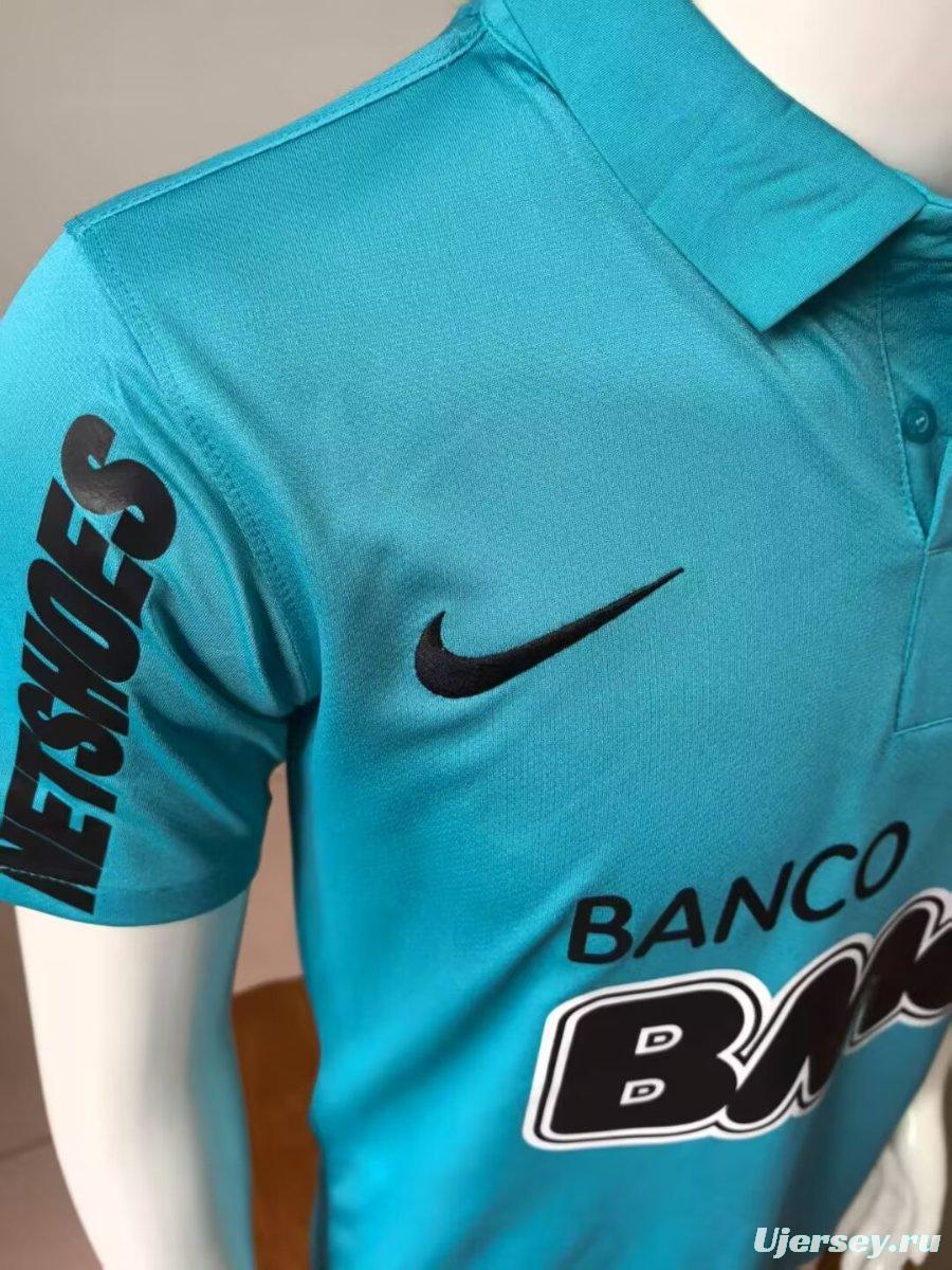 Retro 12/13 Santos Third Blue Jersey