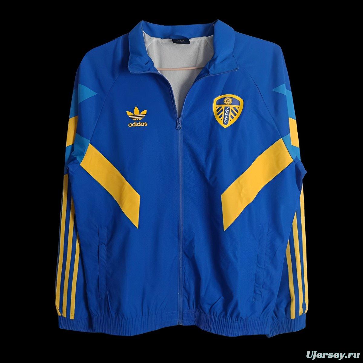 2025 Leeds United Blue Windbreaker