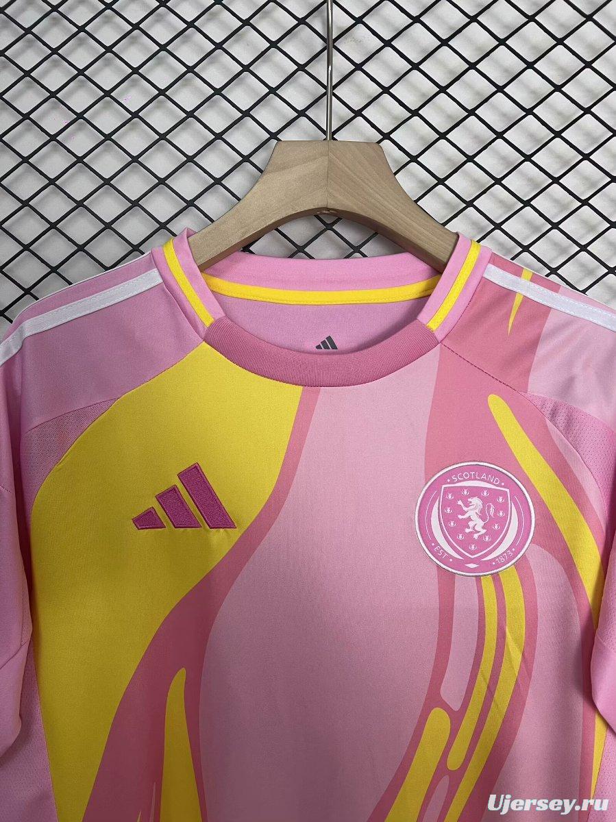 2025 Scotland Away Pink Jersey
