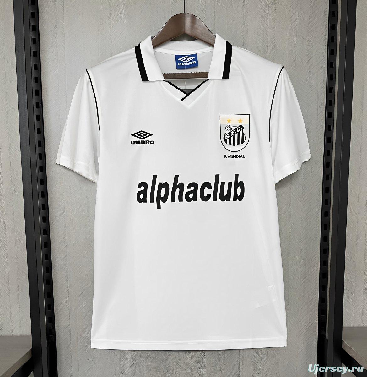 2001 Retro Santos Home Jersey