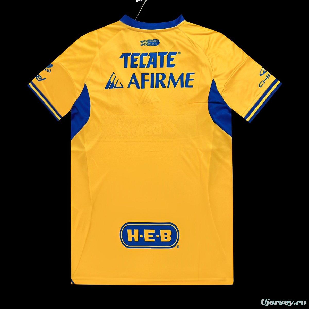 25/26 Tigres UANL Home Jeresy