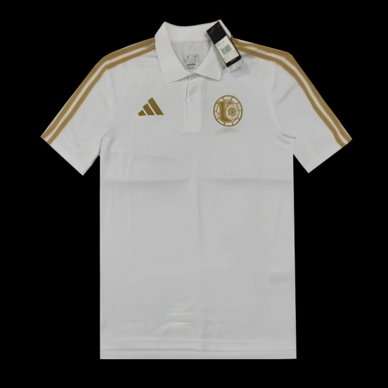 25/26 Adidas Tigres UANL DNA Polo White Jersey