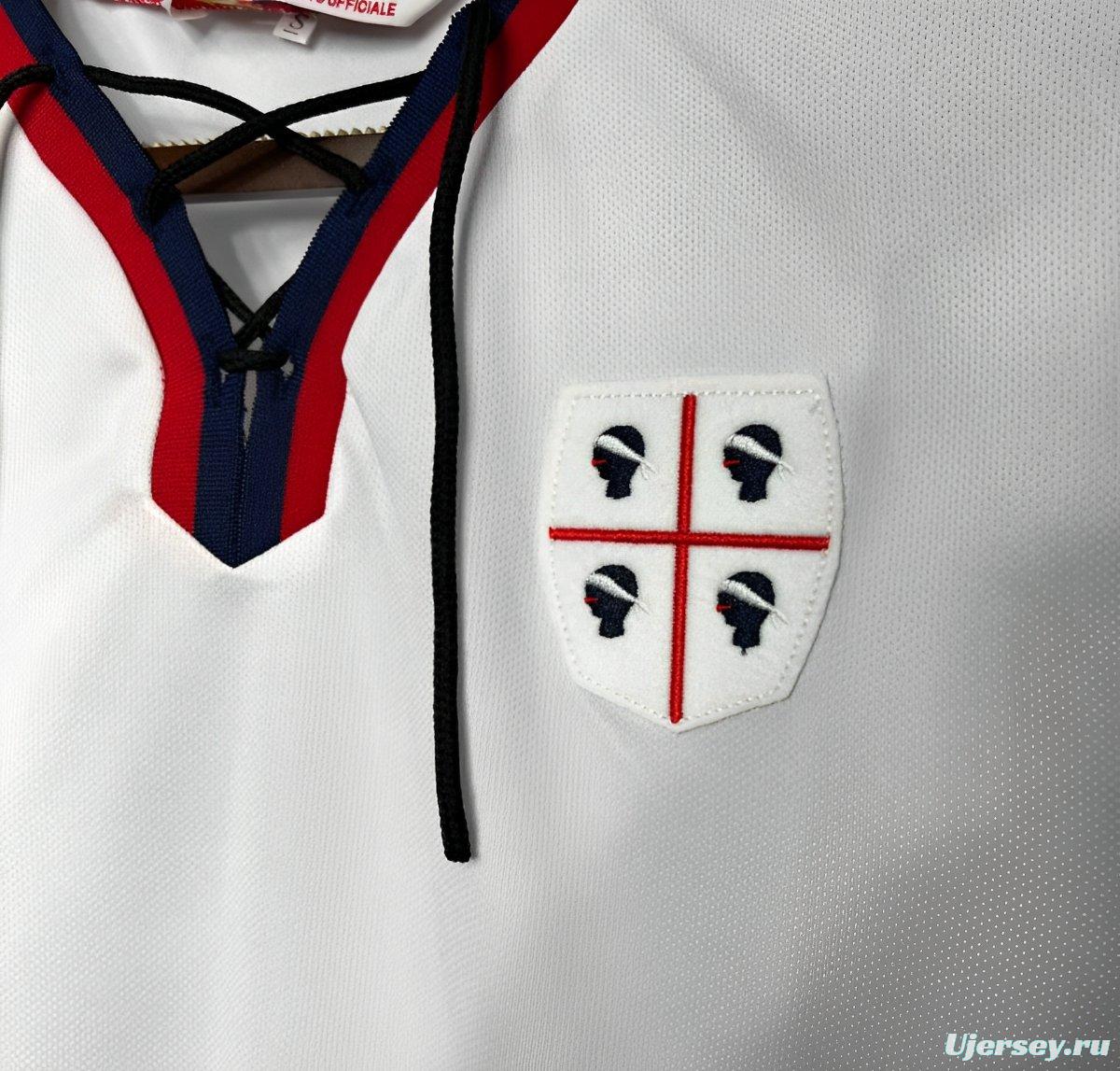 Retro 69/70 Cagliari Home Champion Jersey