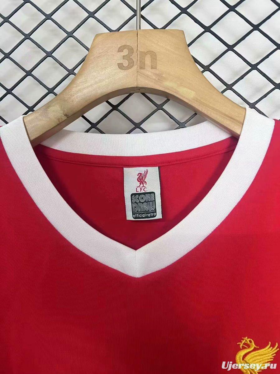 Retro 1979 Liverpool Home Cotton Jersey