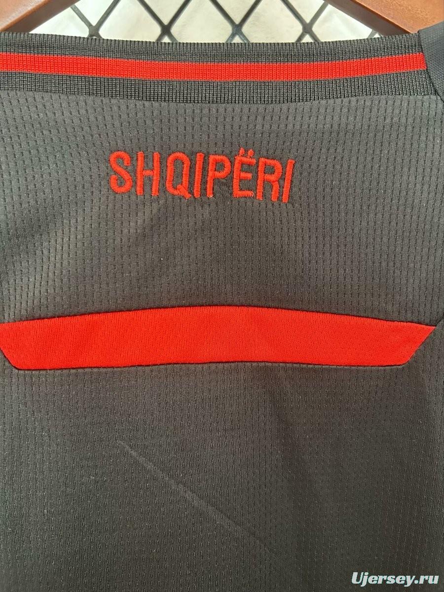 2025 Albania Away Black Jersey
