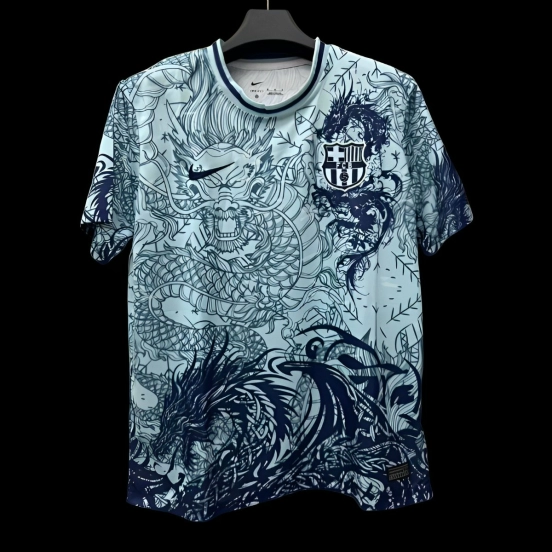 25/26 Barcelona Limited Edition Dragon Collection Jersey - Nike Asian-Inspired Art Series