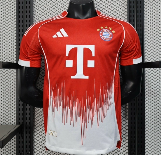 Player Version 25/26 Bayern Munich Home Jersey