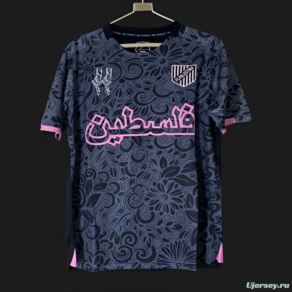 25/26 FC Palestina X Farrah Azam Collab Black Jersey