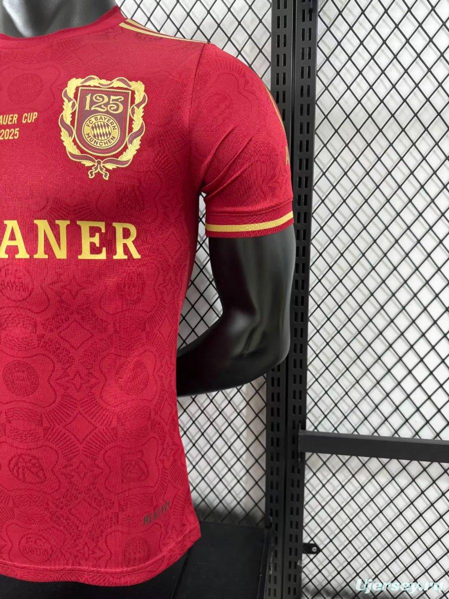 Player Version 2024/25 Bayern Munich 125 Anniversary Beckenbauer Jersey