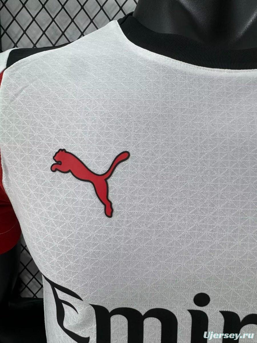 Player Version 25/26 AC Away White Jersey